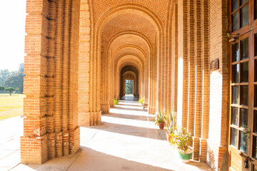 Various views of the forest research institute