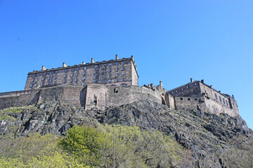 Fototapeta na wymiar Edinburgh Castle, Scotland 