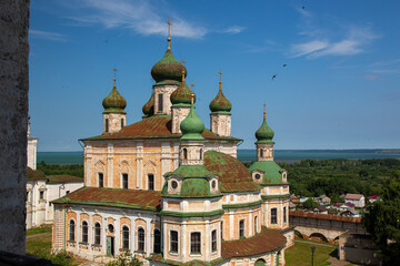 Fototapeta na wymiar Goritsky Monastery of Dormition In pereslavl-Zalessky in Russia