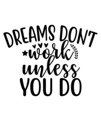 Dream Svg Bundle, Dream Svg, Follow Your Dream SVG, svgs, Family svg