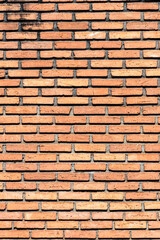 Beautiful old grounge brick wall texture or background in Brazil