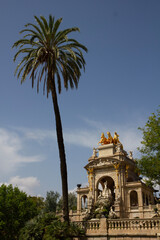Obraz premium parc de la ciutadella in Barcelona