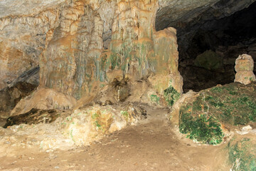 Cave of Agia Sofia in Kythira Greece