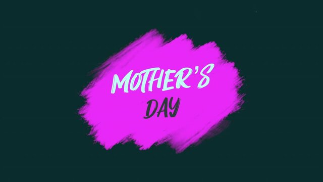 Mothers Day with purple brush texture, motion holidays, fashion and Mothers day style background