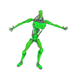 mechanical soldier is here