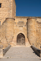 Castillo de Pedraza, antiguo pueblo de Castilla y León, España
