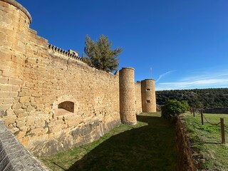 Fototapeta premium Castillo de Pedraza, antiguo pueblo de Castilla y León, España