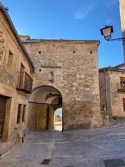 Antiguo pueblo de Pedraza, Castilla y León; España