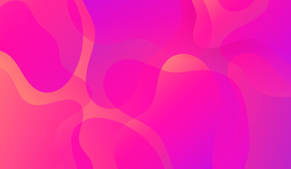 Fototapeta na wymiar Modern colorful flow poster. Liquid shape color paint. Moving simple blob .