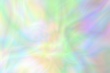 Abstract soft and colorful gradient background with holographic effect. Mix of colors.