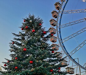 decorated christmas tree
