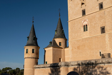 Fototapeta na wymiar Alcazar de Segovia, España