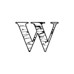 W