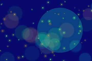 abstract background with bubbles