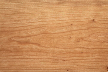 Naklejka premium Wooden plank natural texture background. Cherry wood plank texture.