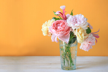 薔薇のアレンジメント