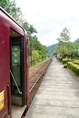 Watarase Valley Railway in Gunma Prefecture