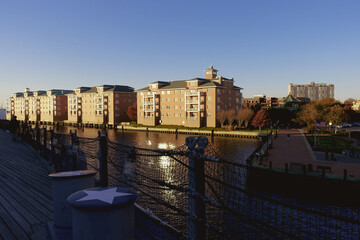 Obraz premium Townscape taken at a tourist spot in Norfolk