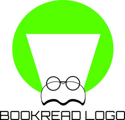 red book, education logo template