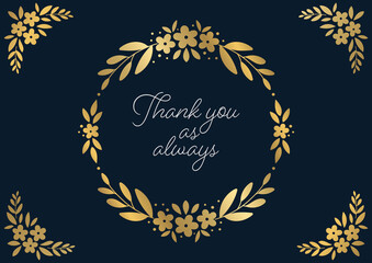 Obraz premium Floral Frame for Card Design, For Spring, Valentine, Greeting, Invitation