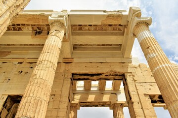 Walking into the Acropolis 