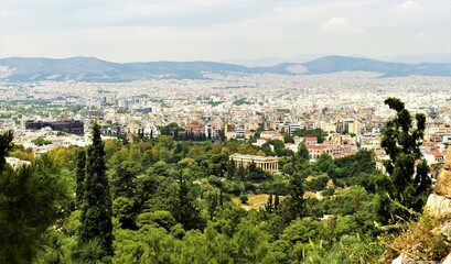 Fototapeta na wymiar Athens cityscape 