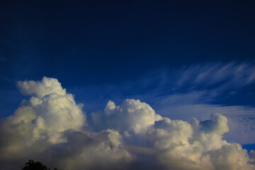 sky and clouds