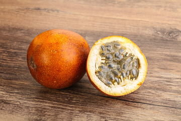 Tropical sweet and juicy Passion fruit