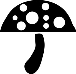 mushroom icon. Mushroom food vector illustration.eps