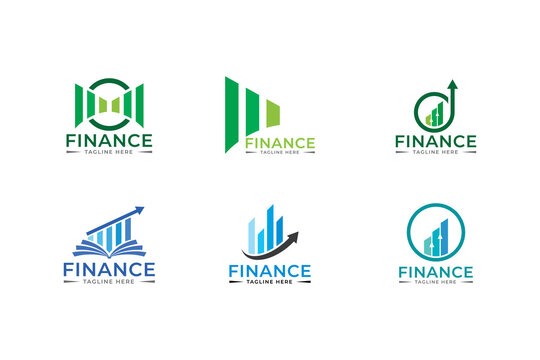 finance logo vector design template.
