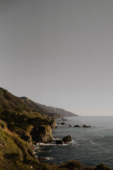 Cliff / coast of Big Sur