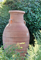 clay vase