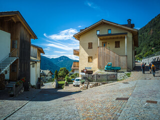 old street in the town