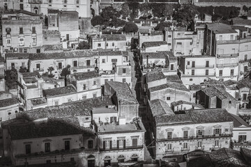 Wonderful View of Modica City Centre, Ragusa, Sicily, Italy, Europe, World Heritage Site