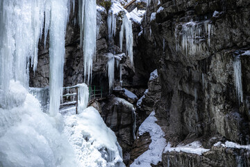 Winter in der Klamm