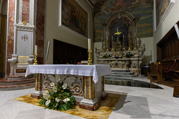 Isernia, Molise. The Cathedral of St. Peter the Apostle