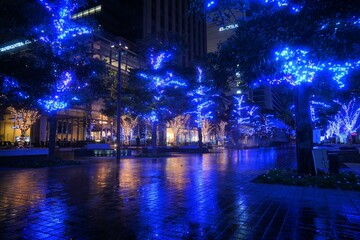 横浜みなとみらいのイルミネーション