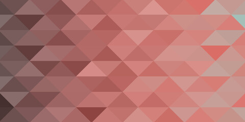 Abstract geometric background. Triangular pixelation. Mosaic, pink gradient.