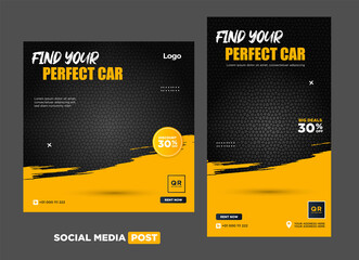 need a car social media post template