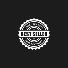 Best seller stamp seal icon vector illustration