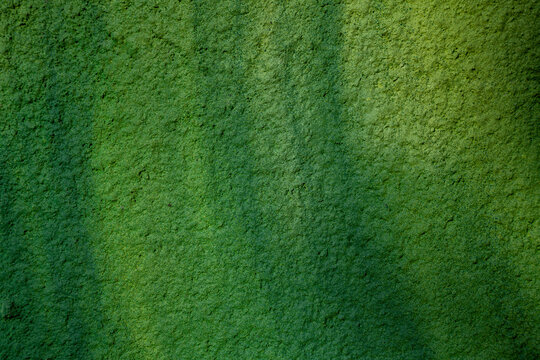 Abstract contemporary texture background. Green  old dirty wall. 