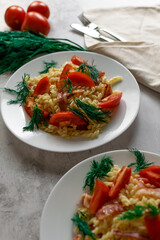 pasta with tomato sauce