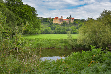 Schloss Goseck an der Saale in Sachsen-Anhalt