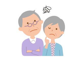 モヤモヤしてる、シニア夫婦