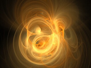 Imaginatory fractal abstract background Image