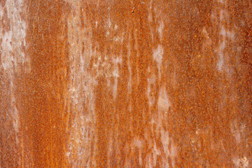 Panorama of Metal rusty texture background rust steel. Industrial metal texture. Grunge rusted...