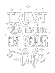 motivational Quotes coloring page .love Quotes coloring page. - obrazy, fototapety, plakaty