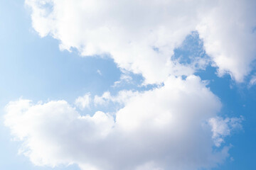 Sky and clouds in the daytime.