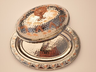 Traditional handmade kitchen products. Copper products. Turkey copper.