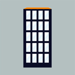 vector building icon. can be used for banners, advertisements, presentations, and others. vector illustration